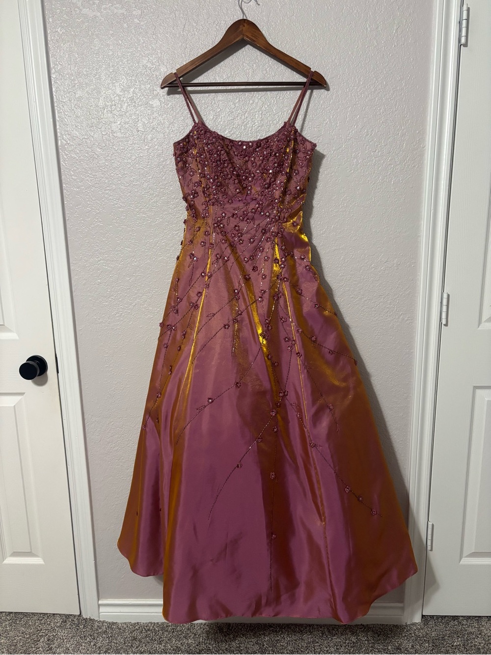 Sue Wong Vintage  Beaded Evening Gown